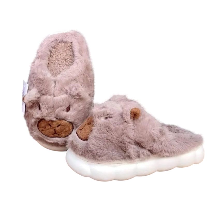 LOS REGALONES - Pantuflas niños capibara