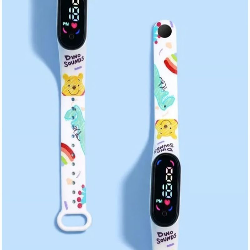 GENERICO - Reloj Led lindo de silicona para niños