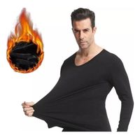 Pack 6 Camiseta Hombre Bambu Con Polar