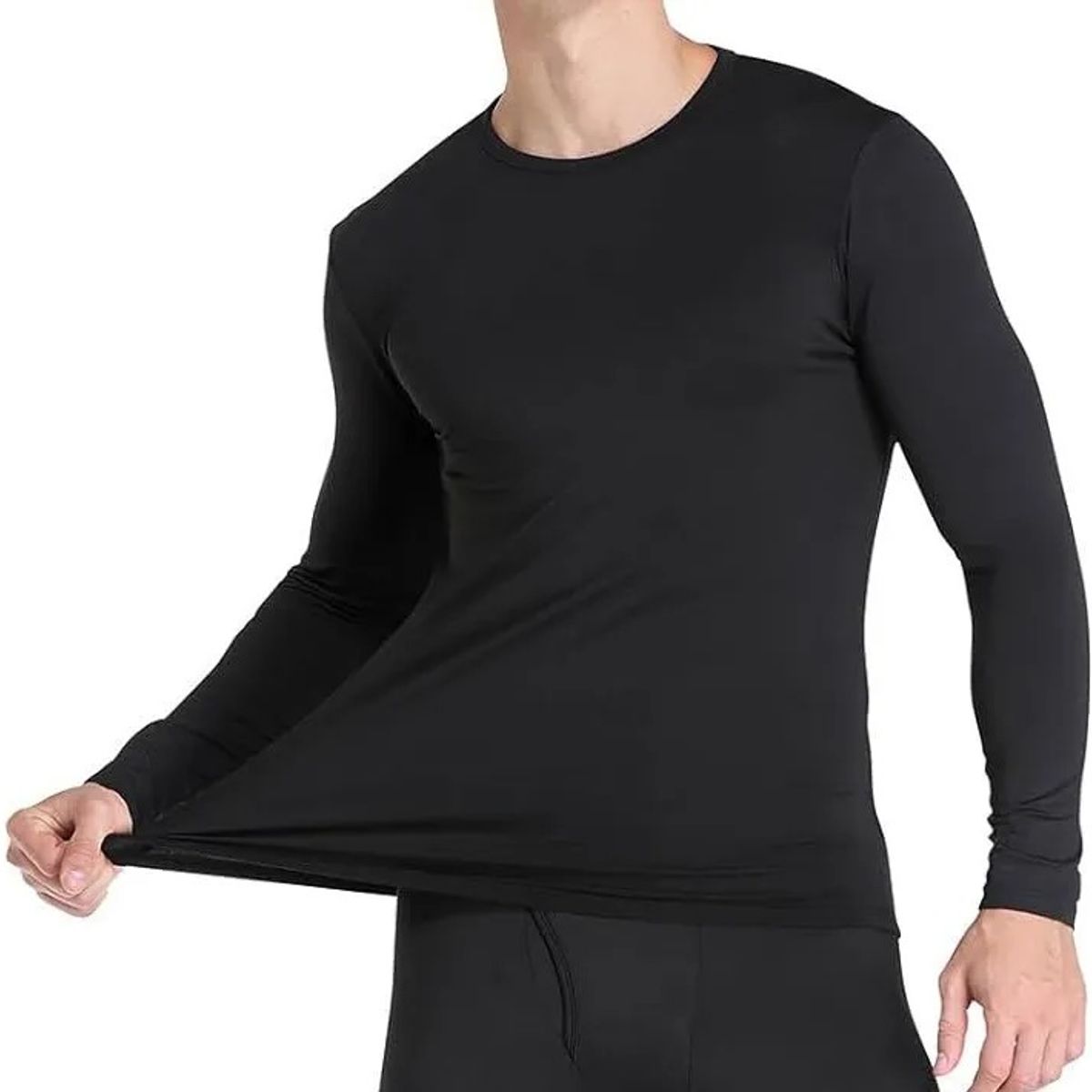 EVERSO - Pack 6 Camiseta Hombre Bambu Con Polar