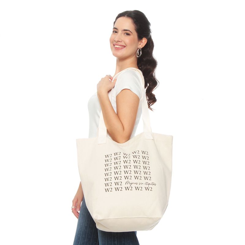 WADOS - BOLSO LOGO CON ESTAMPADO