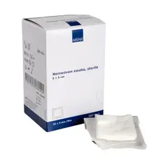 ABENA - Gasa No Tejida Estéril 10x10 - Caja De 125 Unidades