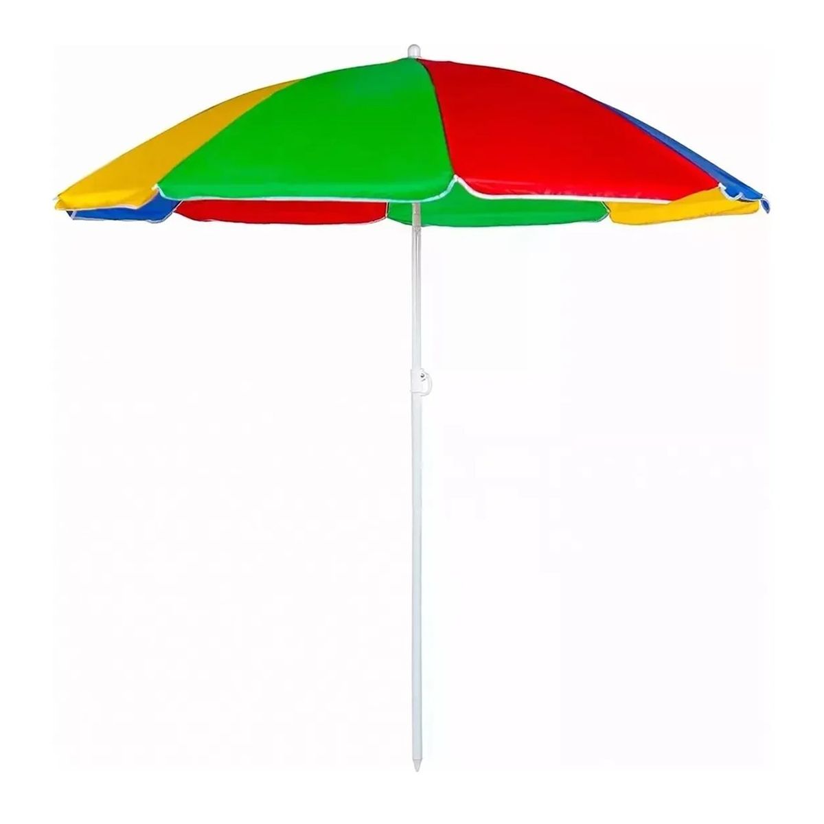 GENERICO - Quitasol Paraguas Grande De Playa Sombrilla Verano 160 Cm Color Multicolor