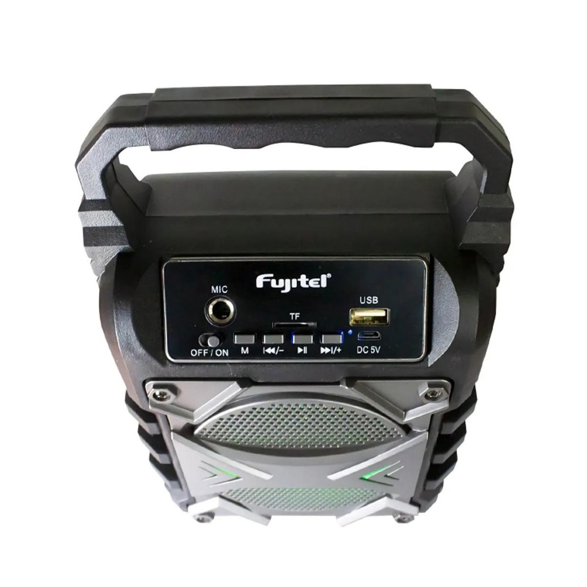 FUJITEL - Parlante Portatil Bluetooth 5W RMS USB Negro