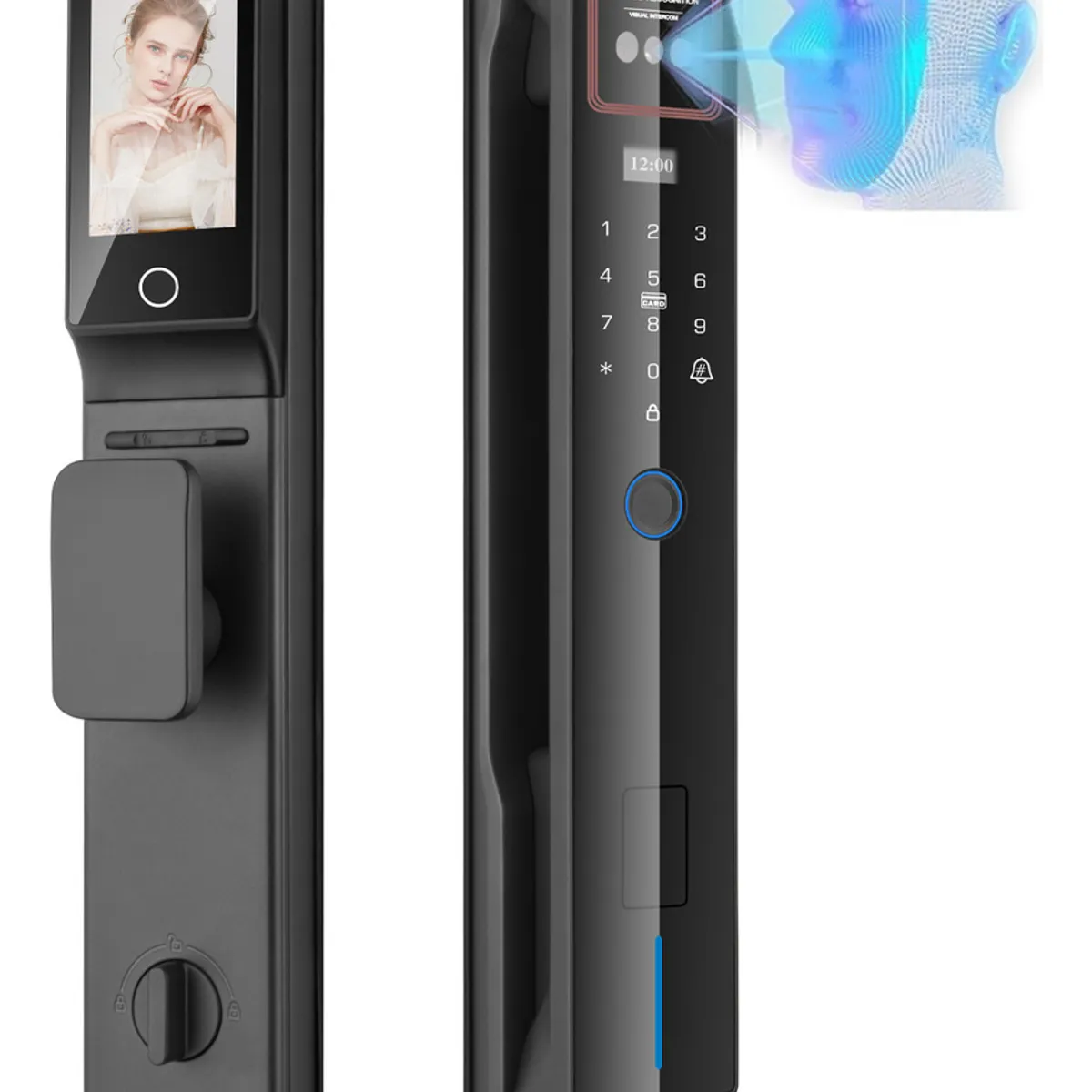 METEX - Cerradura Inteligente Con Camara Wifi Tuya Versión Español