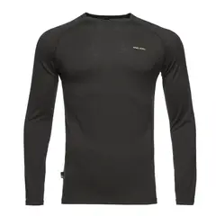 HAKA HONU - Primera Capa Hombre Carnero Top Negro