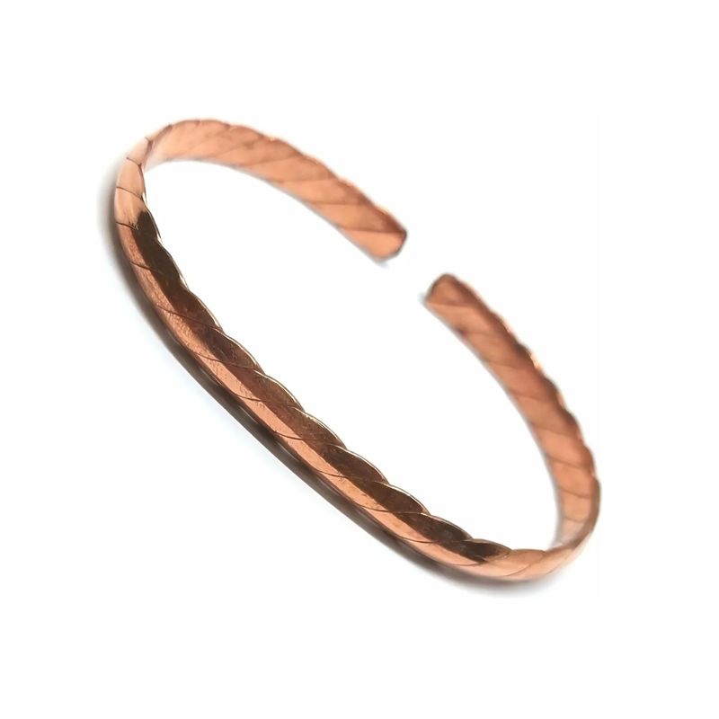GENERICO - Pulsera De Cobre Puro Trenzada Terapéutica Artritis Dolor