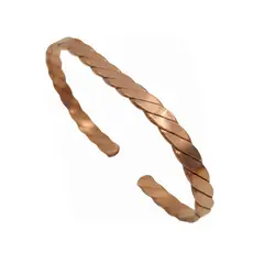 GENERICO - Pulsera De Cobre Puro Trenzada Terapéutica Artritis Dolor