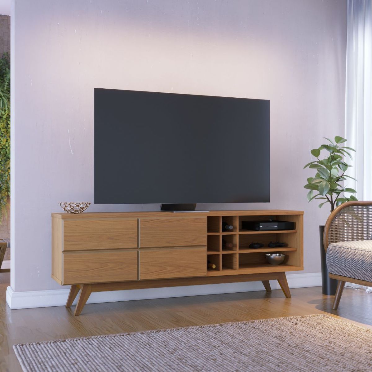 TAHUARI - Rack TV 75 Noronha Freijo