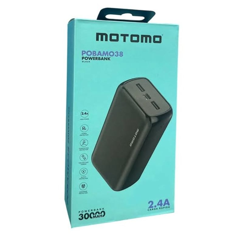 GENERICO - Power Bank Motomo 30000mah 24a