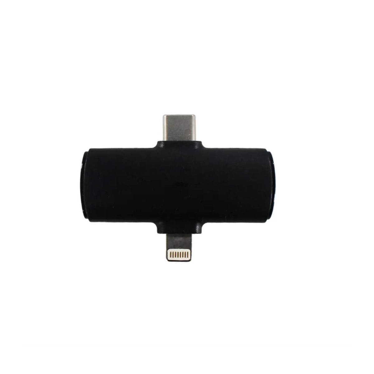 GENERICO - Micrófono solapa inalámbrico 2e1 USB-C Compatible Con iPhone