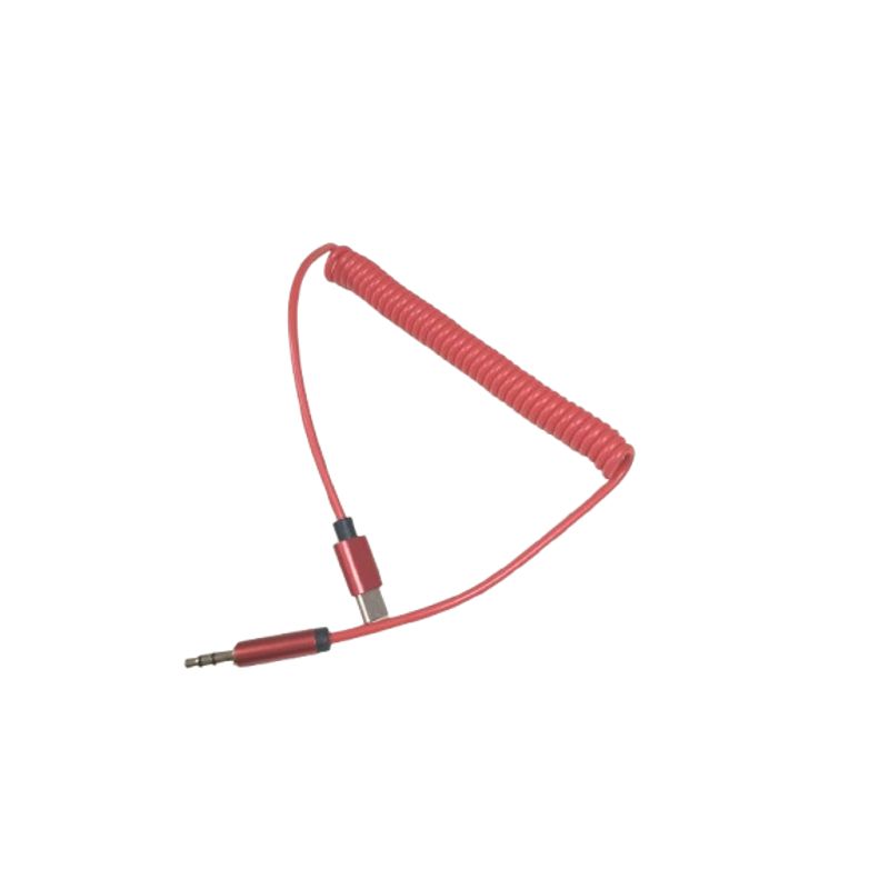 GENERICO - Cable Tipo C - Plug 35mm Espiral