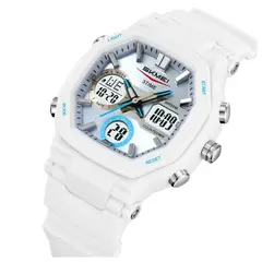 SKMEI - Reloj cuarzo deportivo Unisex analógico pantalla digital Led