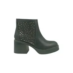 HERIEL - Botín Negro Tachas Mujer