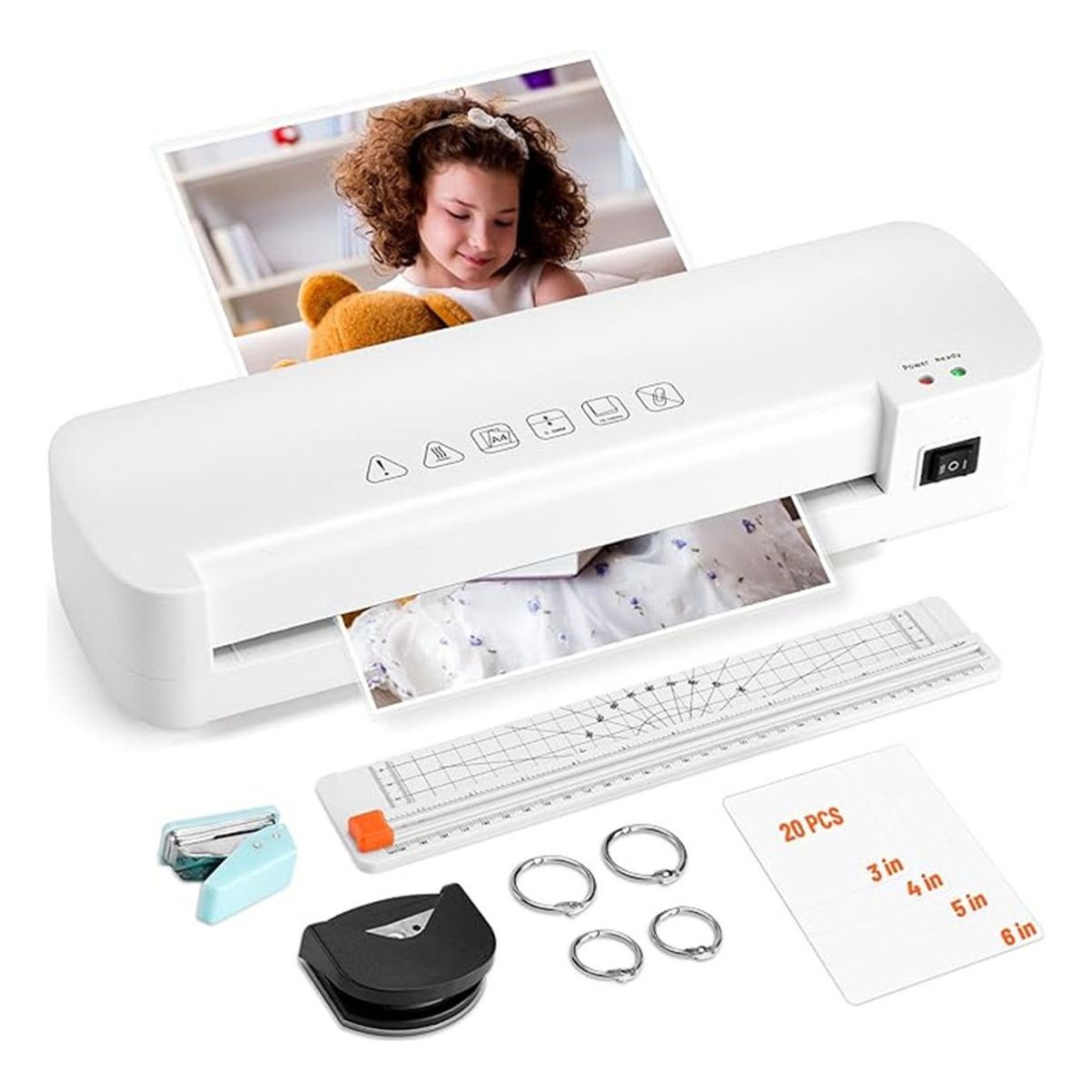 U BUY - Máquina laminadora térmica 6 en 1