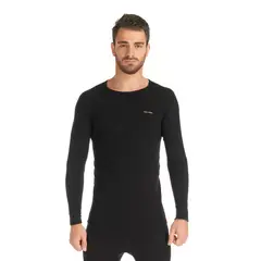 HAKA HONU - Primera Capa Hombre Puma Austral Top Negro