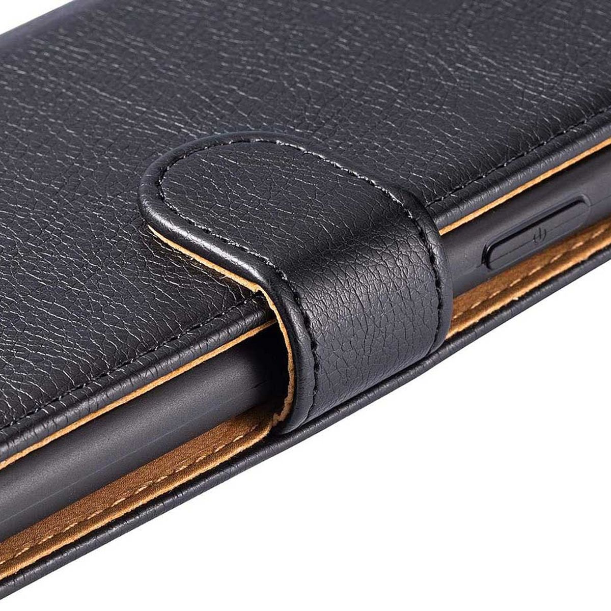 GENERICO - Funda Flip Cover de Ecocuero para Iphone Iphone 12 Pro