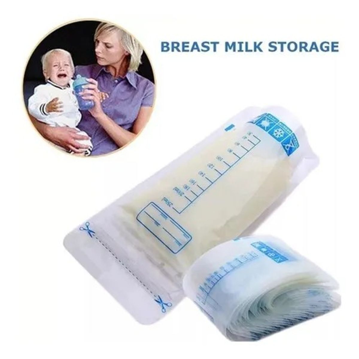 GENERICO - Bolsas De Leche Materna 30 Unidades