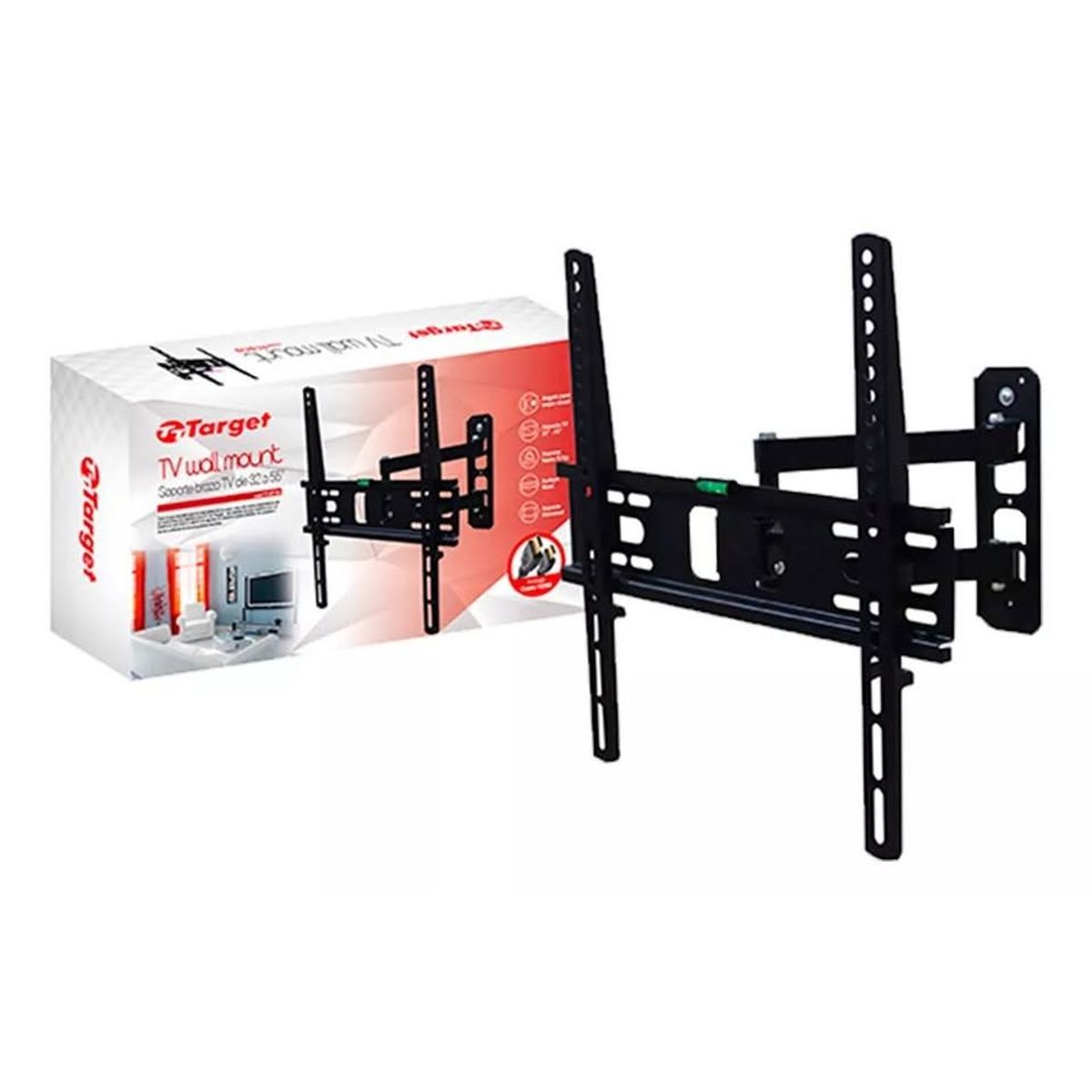 GENERICO - Soporte universal movil tv target 17 a 55 " hasta 50 kg