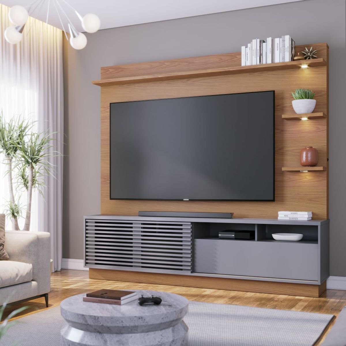 TAHUARI - Home theater Campeche freijoceniza