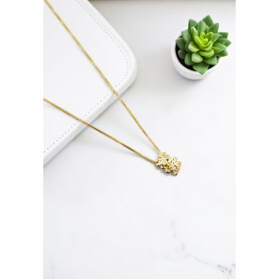 Imagen 2 del producto Collar Dana Gold con Microcircones Baño de oro 24k