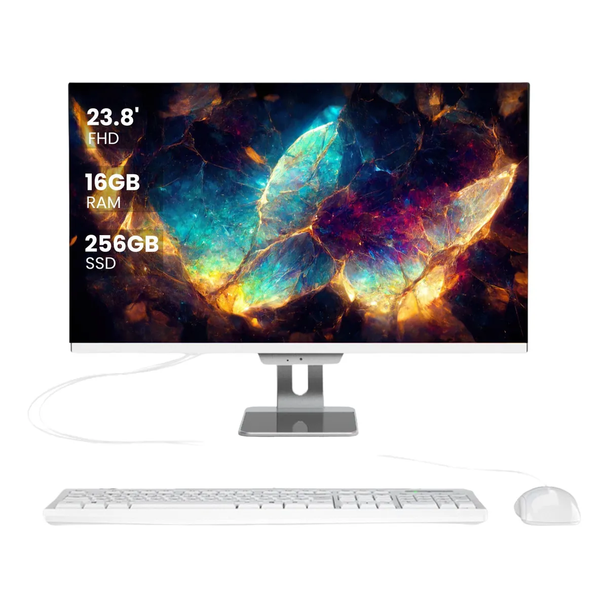 METEX - Computadora All In One Intel Core I5 3470 23,8pulgadas 256gb