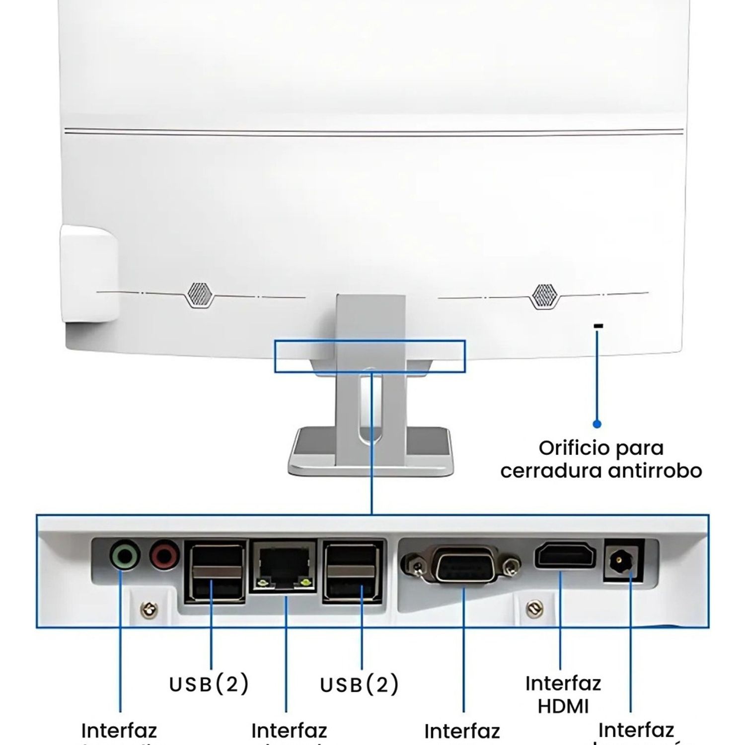METEX All In One Computer Intel Core I5 3470 23, 8 pulgadas 256gb