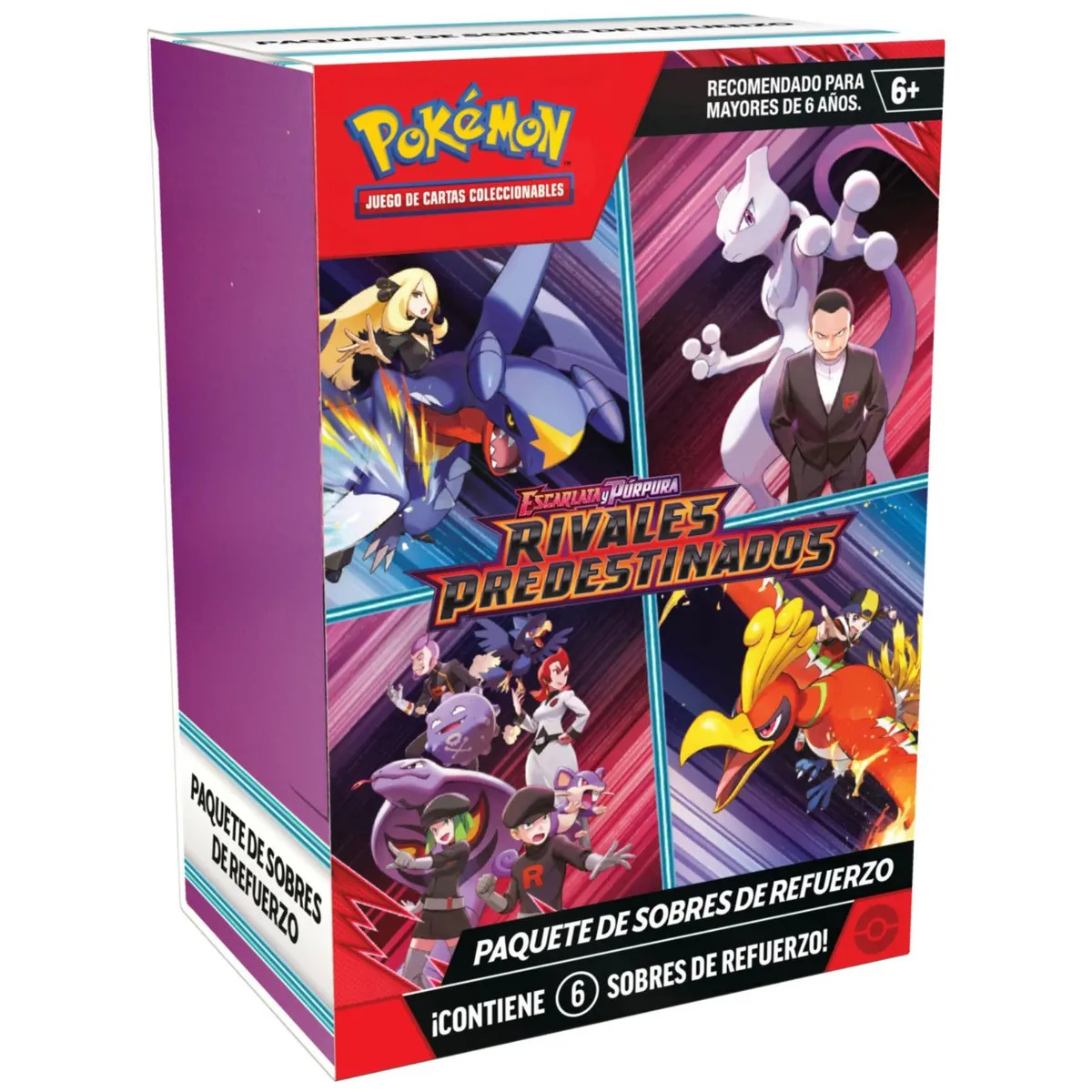 POKEMON - Cartas Pokemon Tcg Destined Rivals Booster Bundle 6 Sobres Español