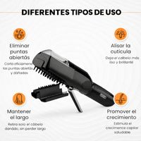 Cepillo Cortador de Puntas Quemadas y Horquillas
