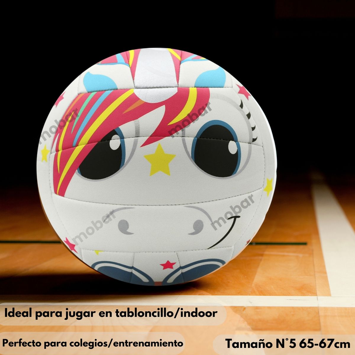 MOLTEN - Pelota Volleyball Balon Voleibol N° 5 Voley Molten Unicornio