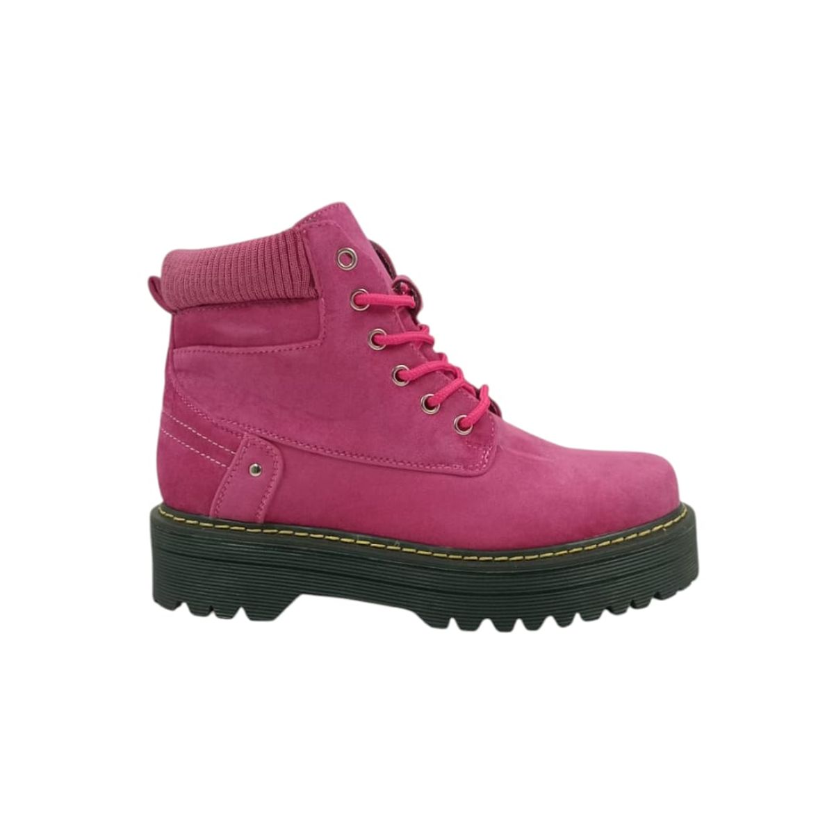 HERIEL - Botín Fucsia Plataforma Mujer