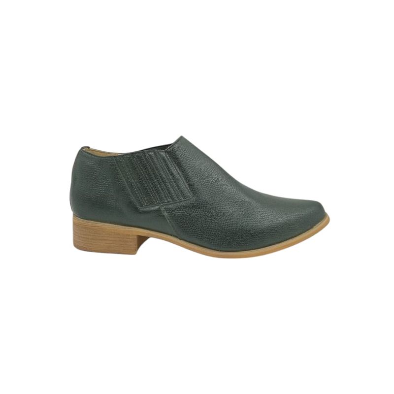 HERIEL - Zapato Negro Taco Bajo Mujer