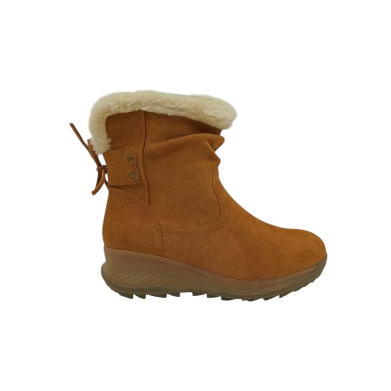 HERIEL - Bota Camel Chiporro Mujer