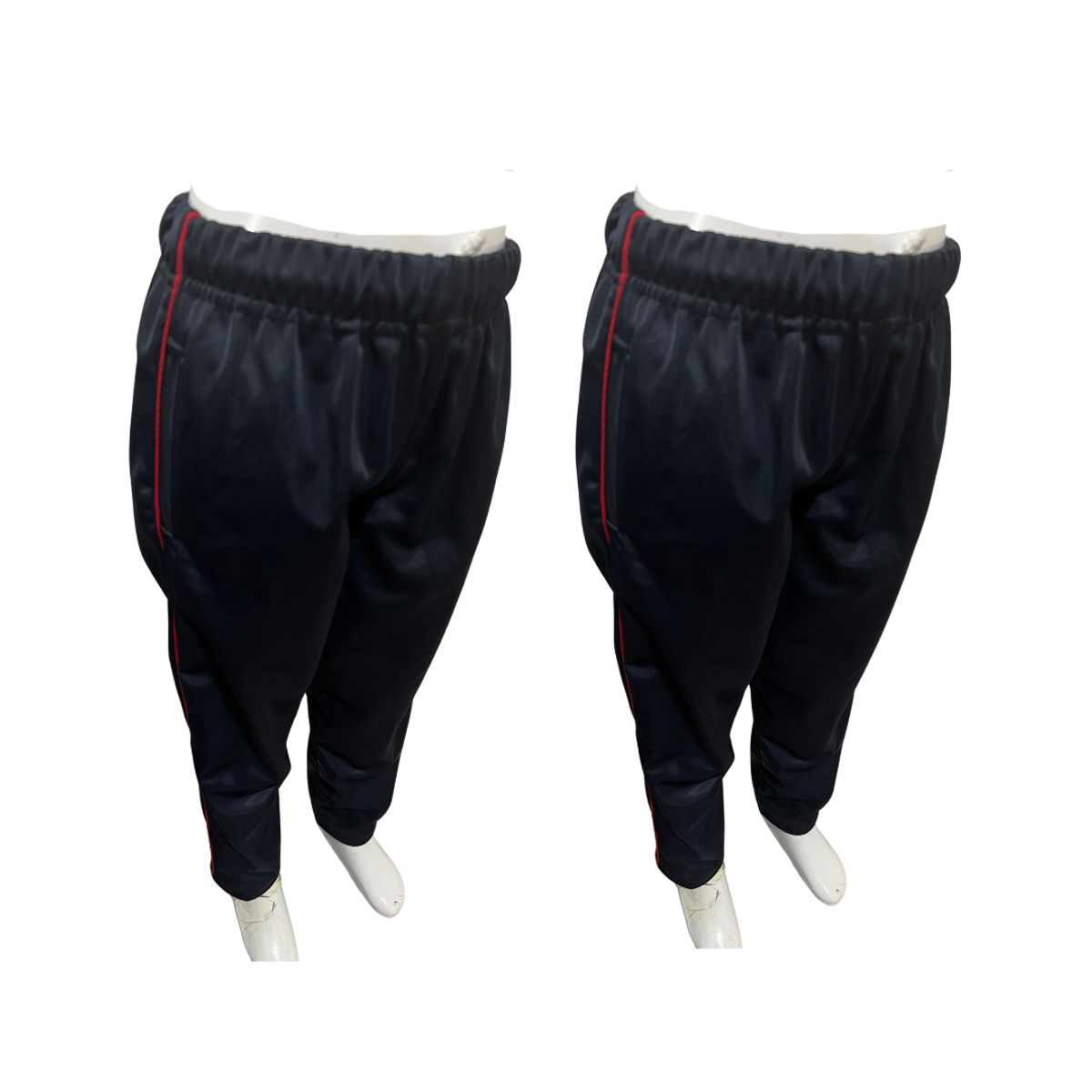 KIDSCOOL - Pack 2 Pantalones Buzo Fantasía con líneas rojas Niño Niña Escolar