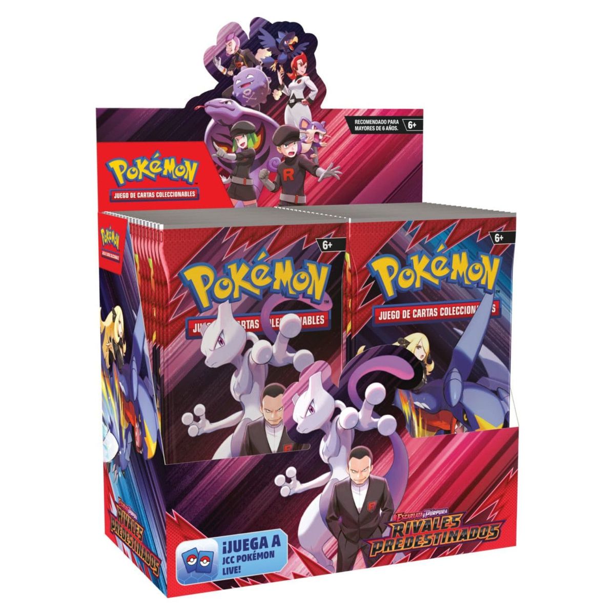POKEMON - Cartas Pokemon Tcg Destined Rivals Booster Box 36 Sobres Español