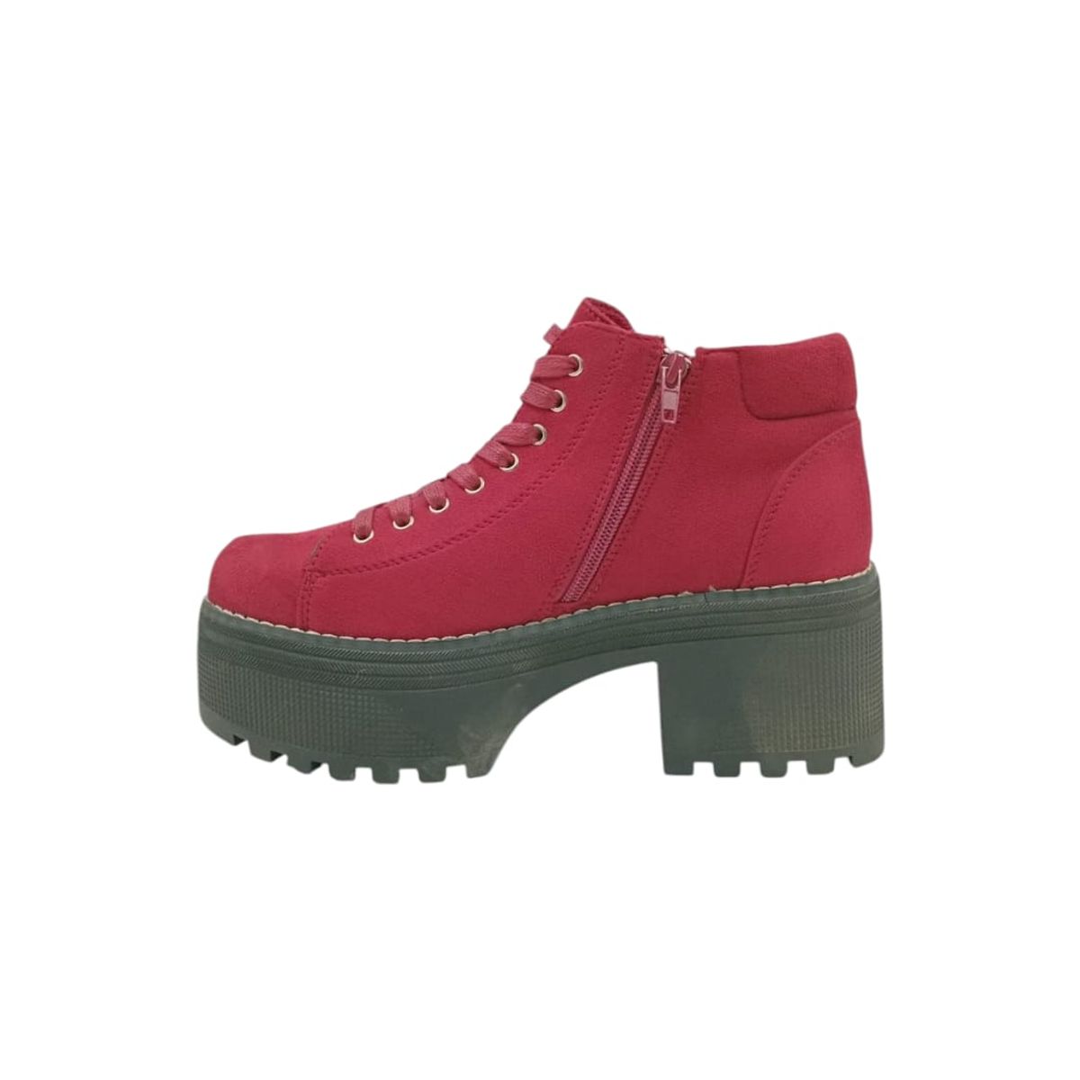 HERIEL - Botín Burdeo Plataforma Tachas Mujer