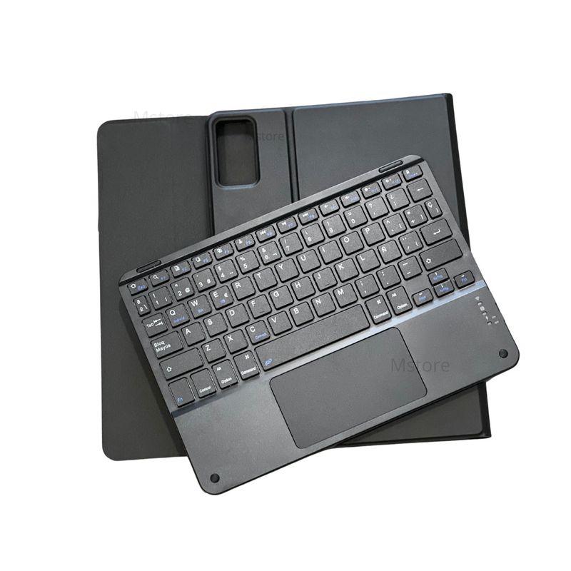 GENERICO - Funda Con Teclado Español Touchpad Para Xiaomi Redmi Pad Se 11 2024