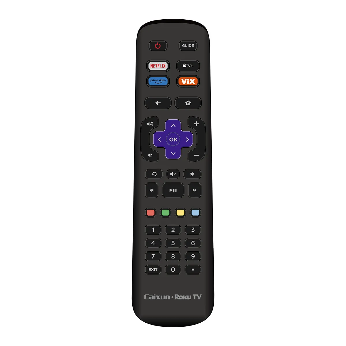CAIXUN - Control Remoto Original Caixun para modelos Roku TV