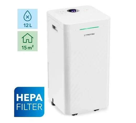 Deshumidificador TROTEC TTK 27 HEPA - 12 lts x día