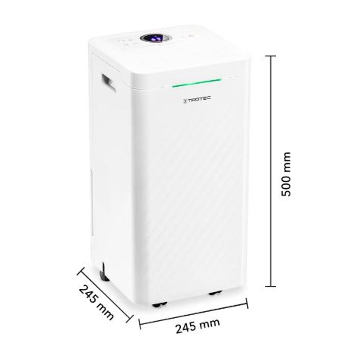 GENERICO - Deshumidificador TROTEC TTK 27 HEPA - 12 lts x día