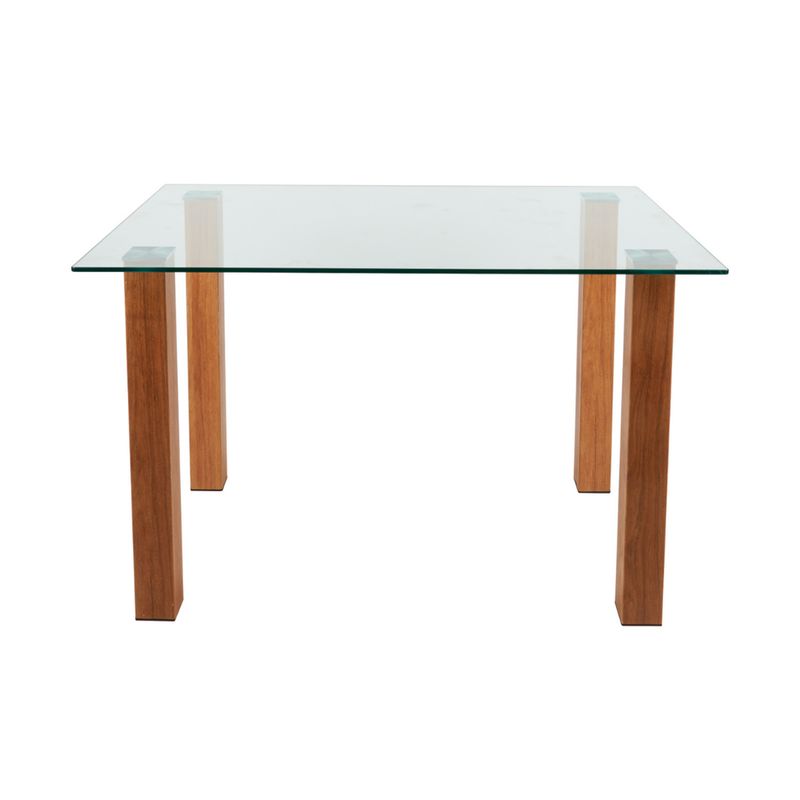 PANDALINO - Mesa Rectangular Alba 120x80 - Vidrio Templado