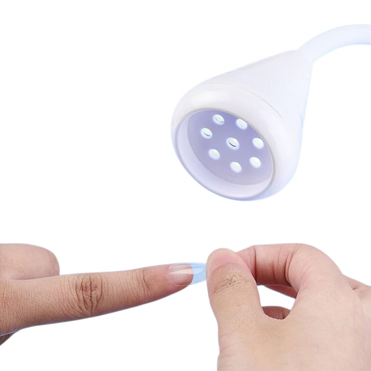 GENERICO - Lampara Uv Led Para Tisp Soft Gel Inalámbrica 36w Blanco