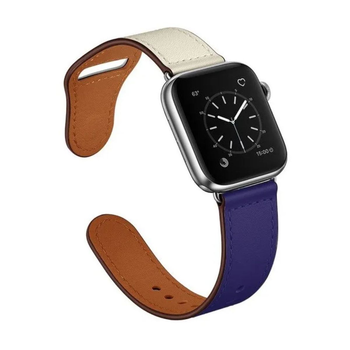 GENERICO - Correa Para Apple Watch Cuero Premium Series Elegante 38-40-41 Mm