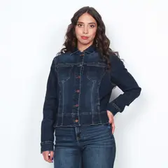 WADOS - CHAQUETA MANGA LARGA DENIM CON BOLSILLOS CIERRE BOTON