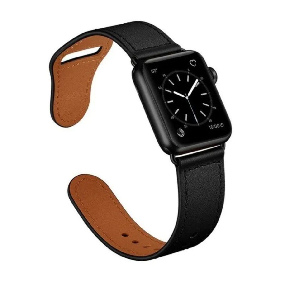 GENERICO - Correa Para Apple Watch Cuero Premium Series Elegante 38-40-41 Mm