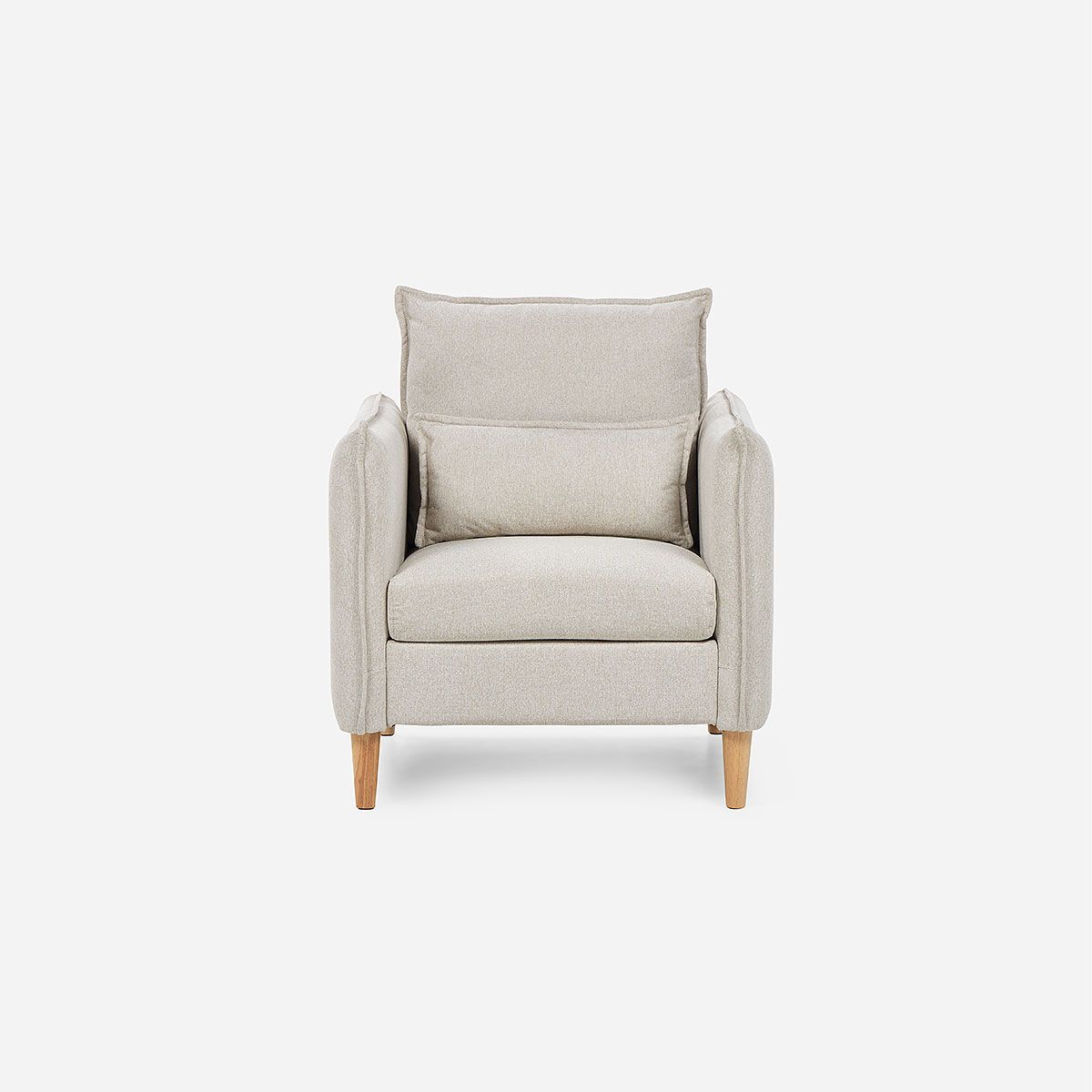 ROSEN - Poltrona Blume 1 Cuerpo Tela Beige