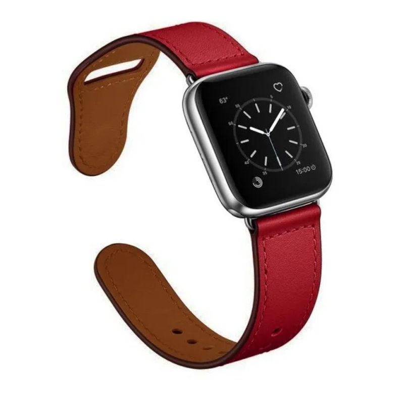 GENERICO - Correa Para Apple Watch Cuero Premium Series Elegante 38-40-41 Mm
