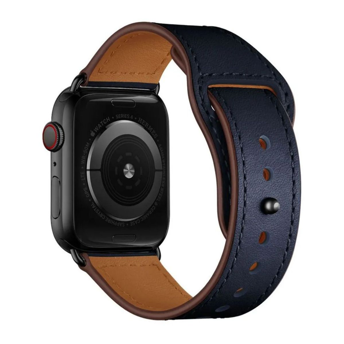 GENERICO - Correa Para Apple Watch Cuero Premium Series Elegante 38-40-41 Mm
