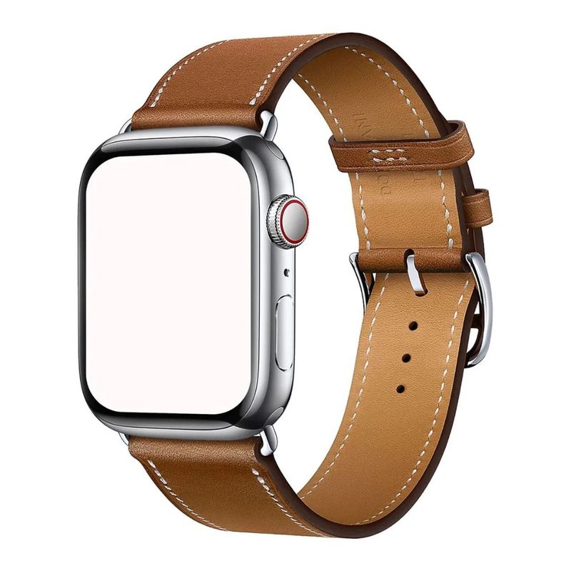 GENERICO - Correa Para Apple Watch Cuero Premium Series Elegante 38-40-41 Mm