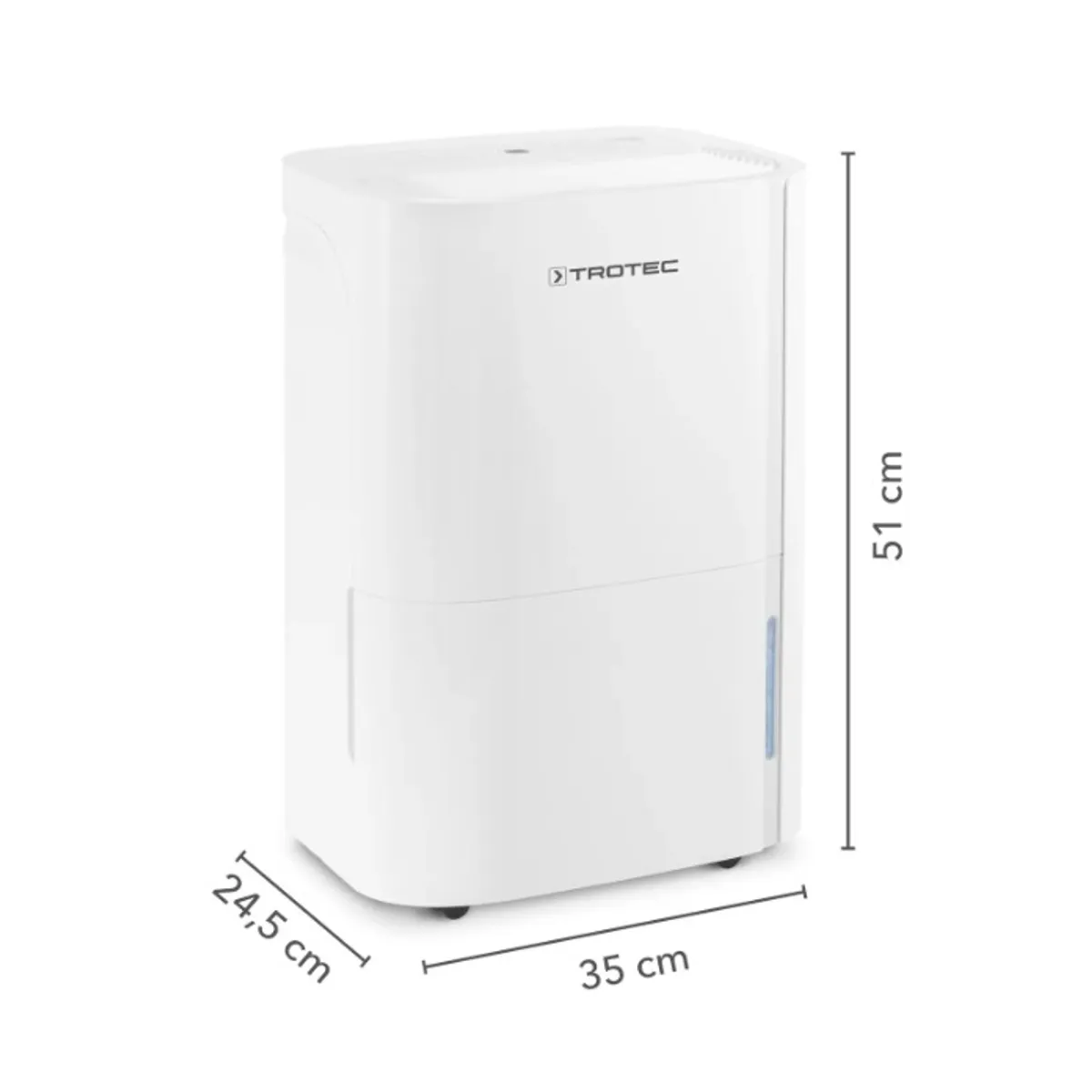 GENERICO - Deshumidificador TROTEC TTK 66E - 24 lts x día